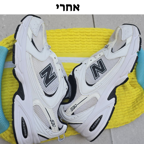 שק כביסה לנעליים עם סיבי ניקוי פנימיים לניקיון עמוק ועדין
